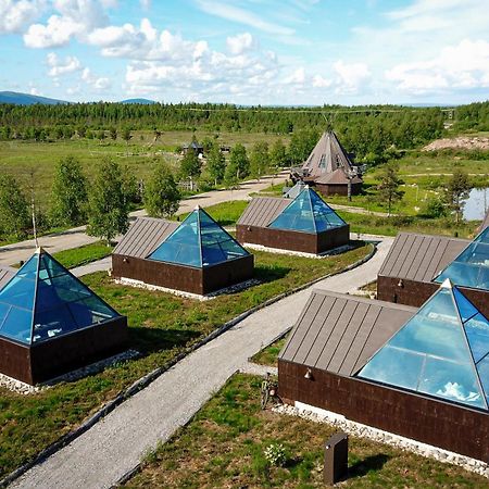 Aurora Pyramid Glass Igloos Köngäs المظهر الخارجي الصورة