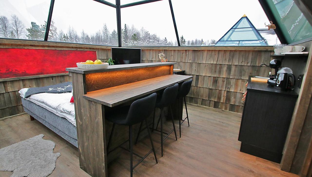 Aurora Pyramid Glass Igloos Köngäs المظهر الخارجي الصورة