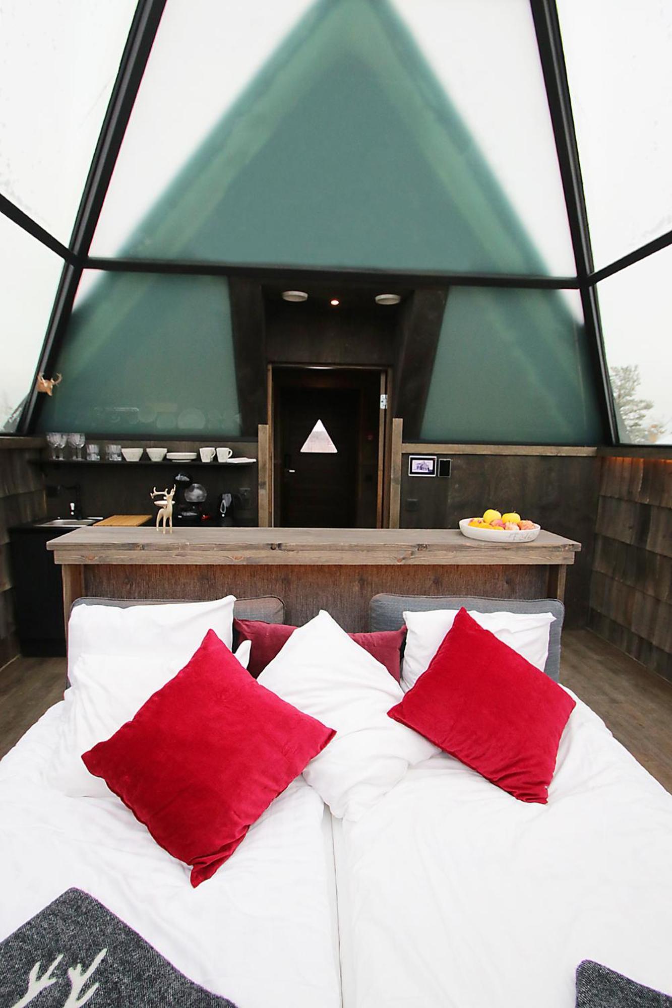 Aurora Pyramid Glass Igloos Köngäs المظهر الخارجي الصورة